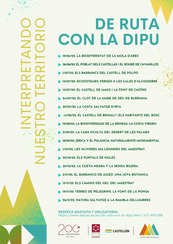 La Diputación incluye  el Clot en su programa  'De ruta con la Dipu'